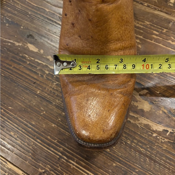 Lucchese Brown Cowboy Boots - Picture 7 of 7